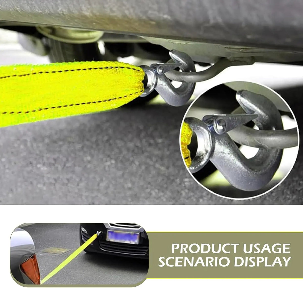 20FT Heavy-Duty Tow Strap