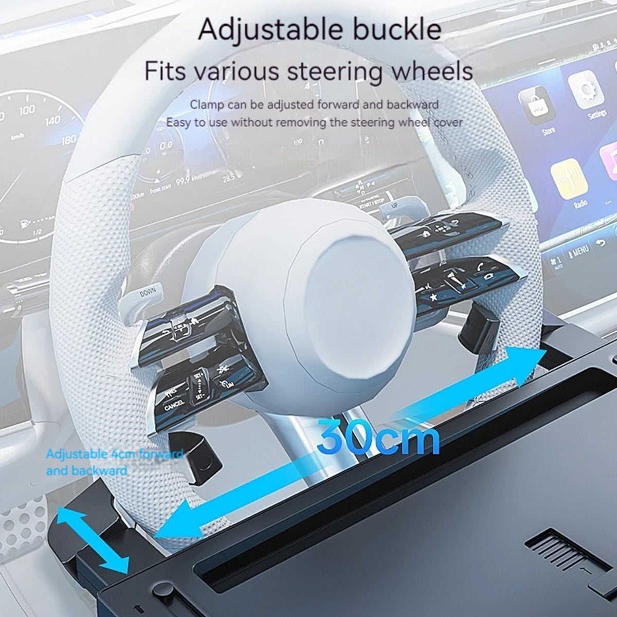 Steering Wheel Desk Tray