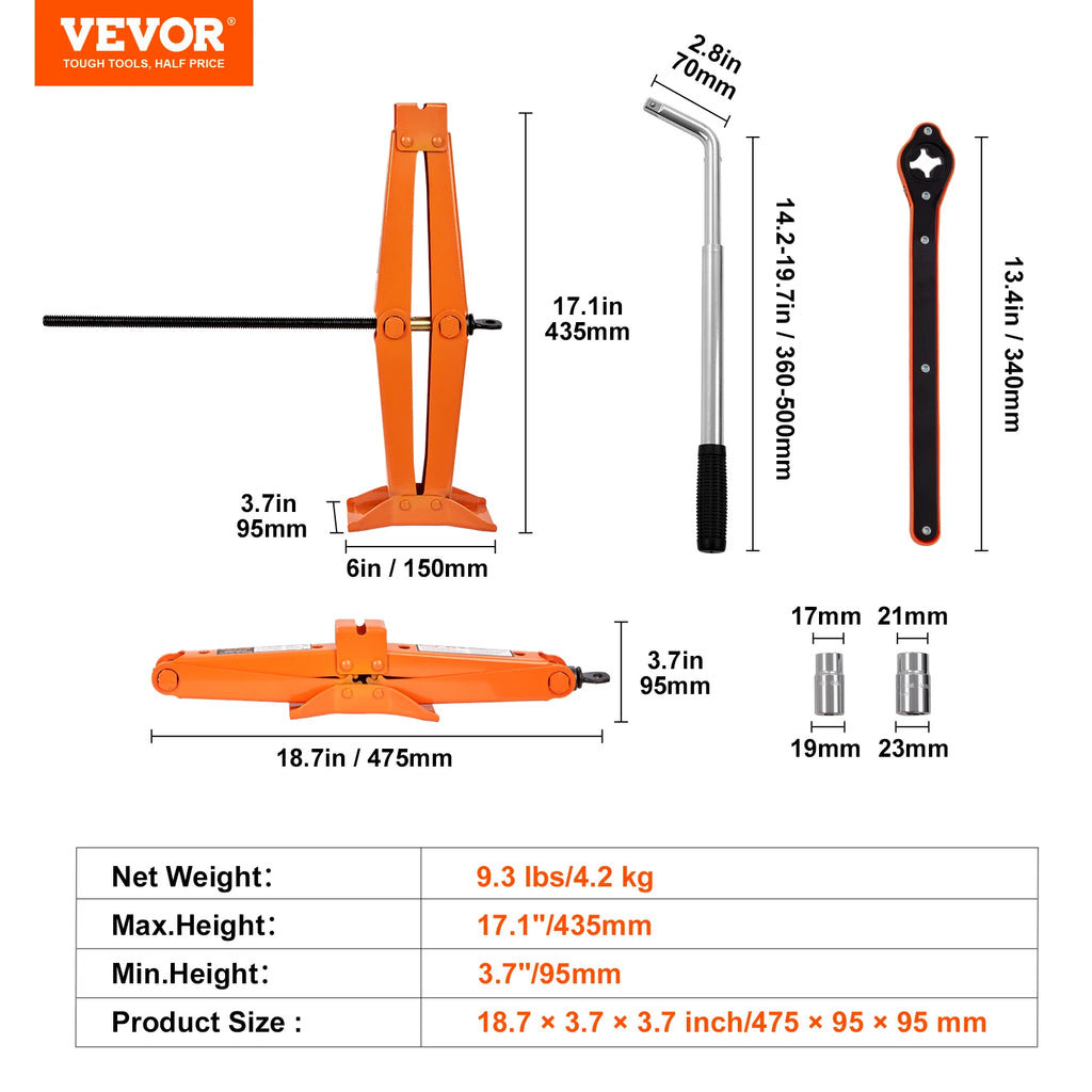 2.5 Ton Scissor Jack