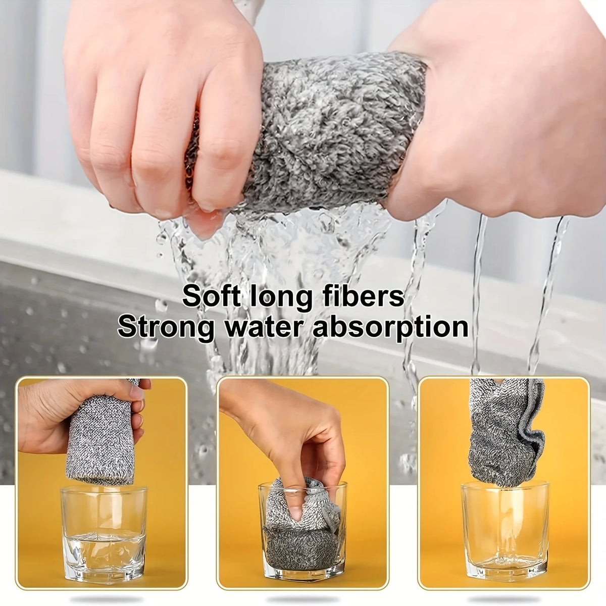 Microfiber Cleaning Cloths – 10 Pack
