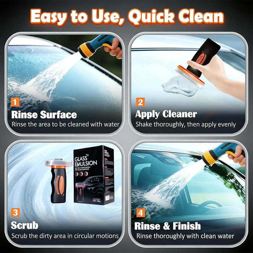 Car Glass Oil Film Remover