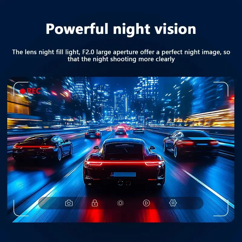 3-Channel 1080P Dash Cam