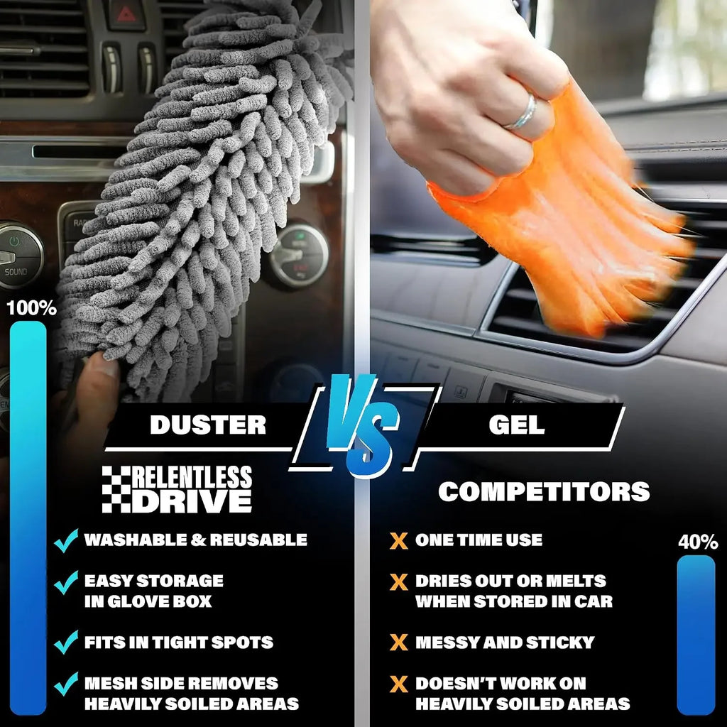 Chenille Car Interior Duster