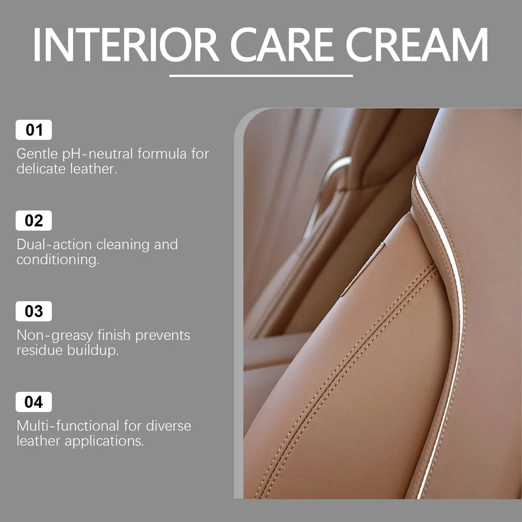 Car Leather Care Cream