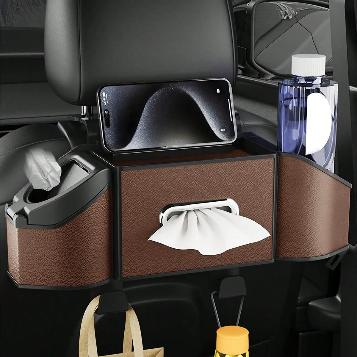 Backseat Storage & Cup Holder