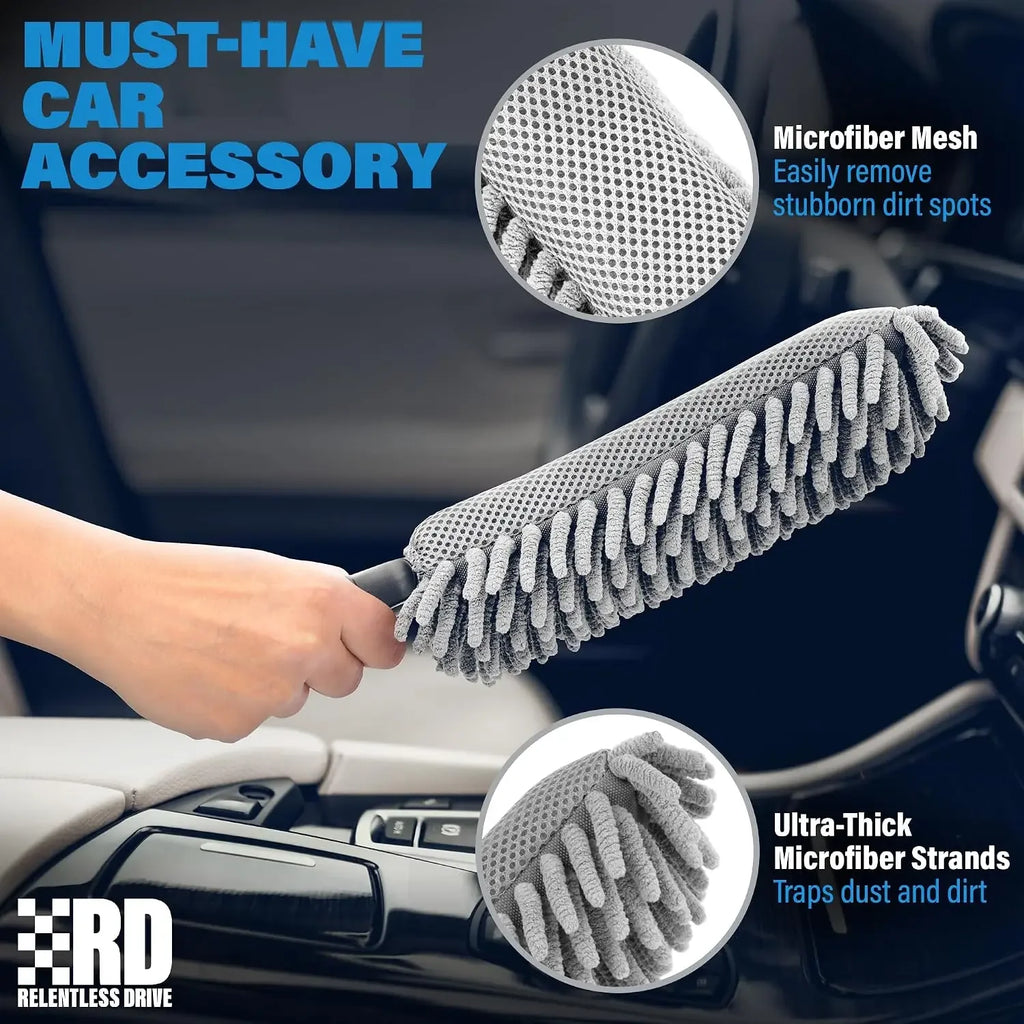 Chenille Car Interior Duster