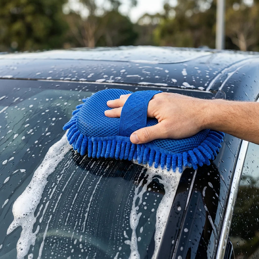 Dual-Sided Car Wash Sponge