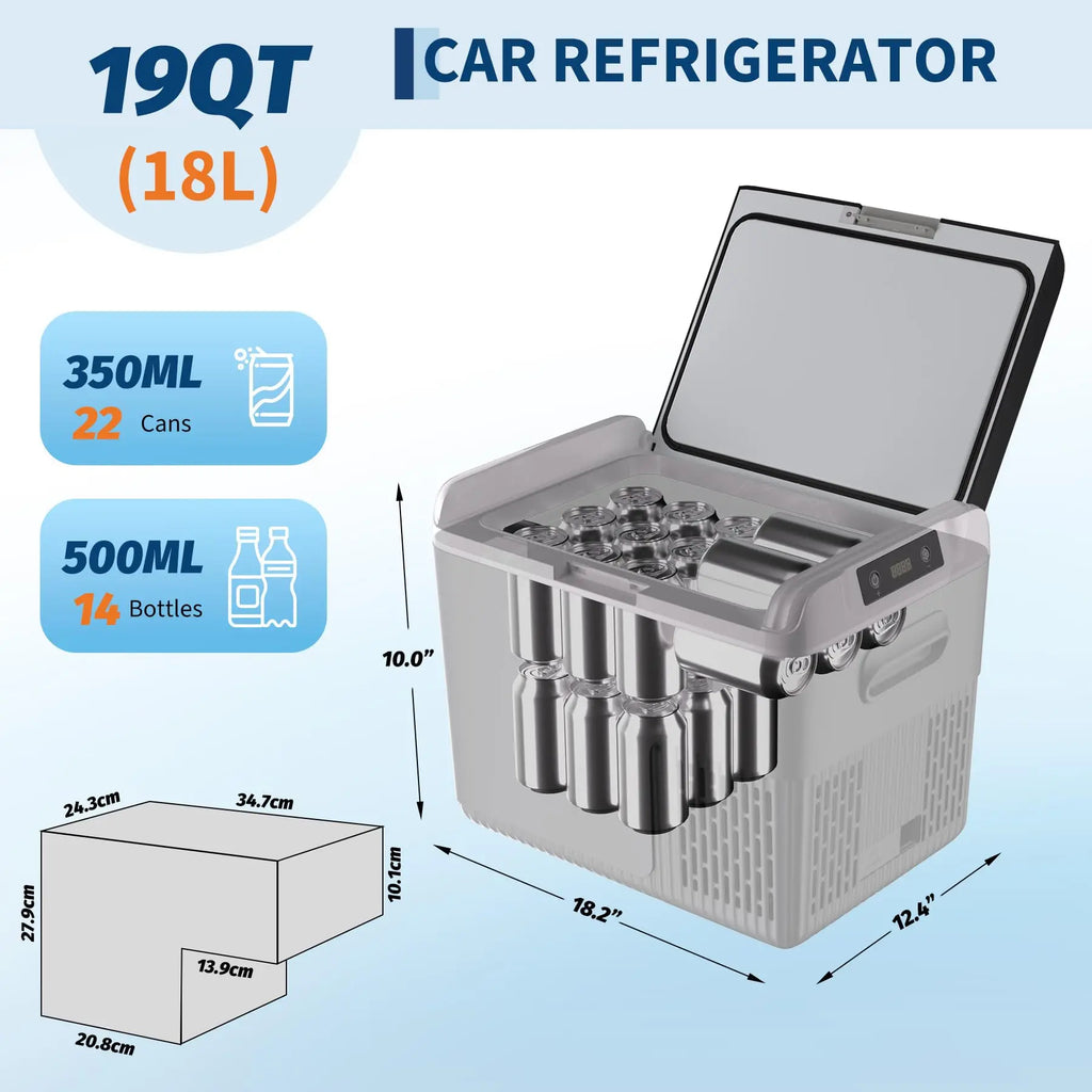 19QT Portable Car Refrigerator