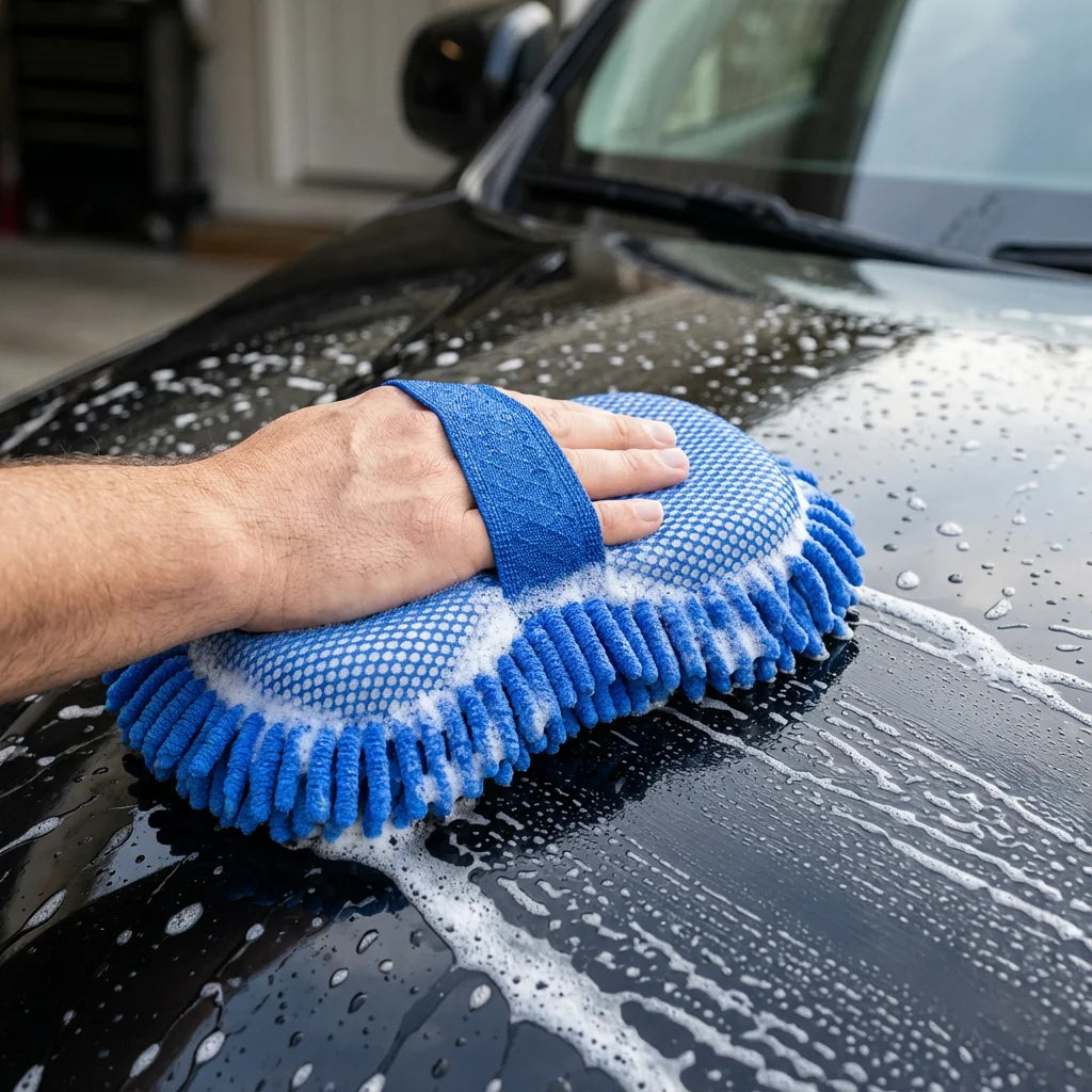 Dual-Sided Car Wash Sponge