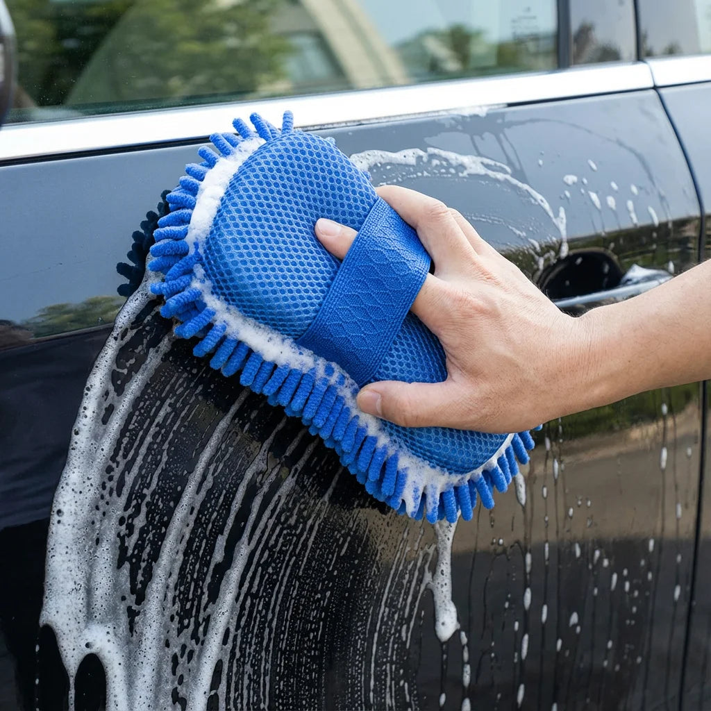 Dual-Sided Car Wash Sponge