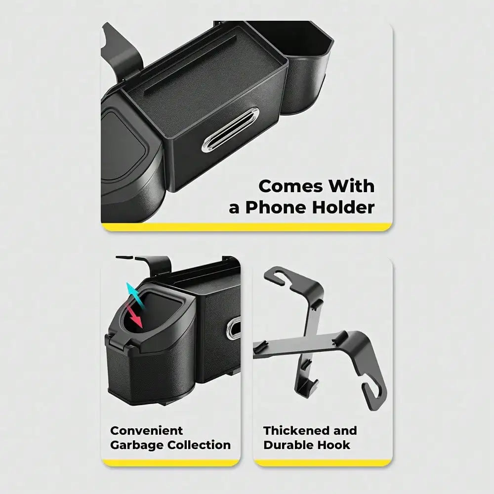 Backseat Storage & Cup Holder