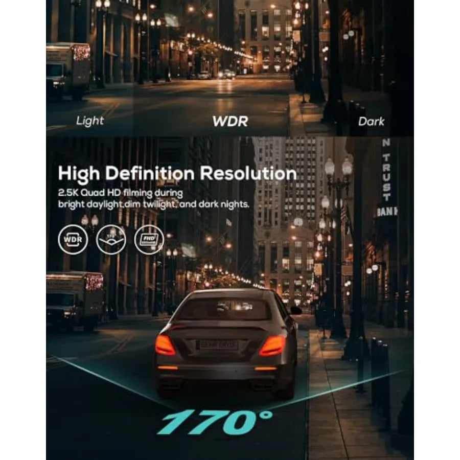 2.5K QHD Dash Cam