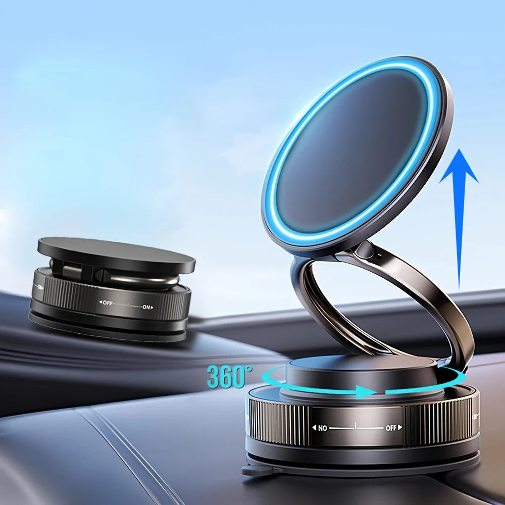 Vacuum Magnetic Phone Mount