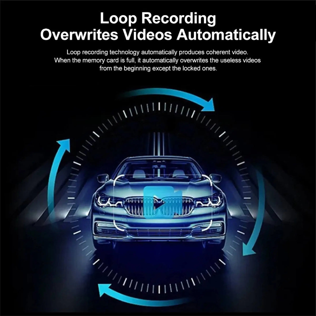 3-Channel 1080P Dash Cam