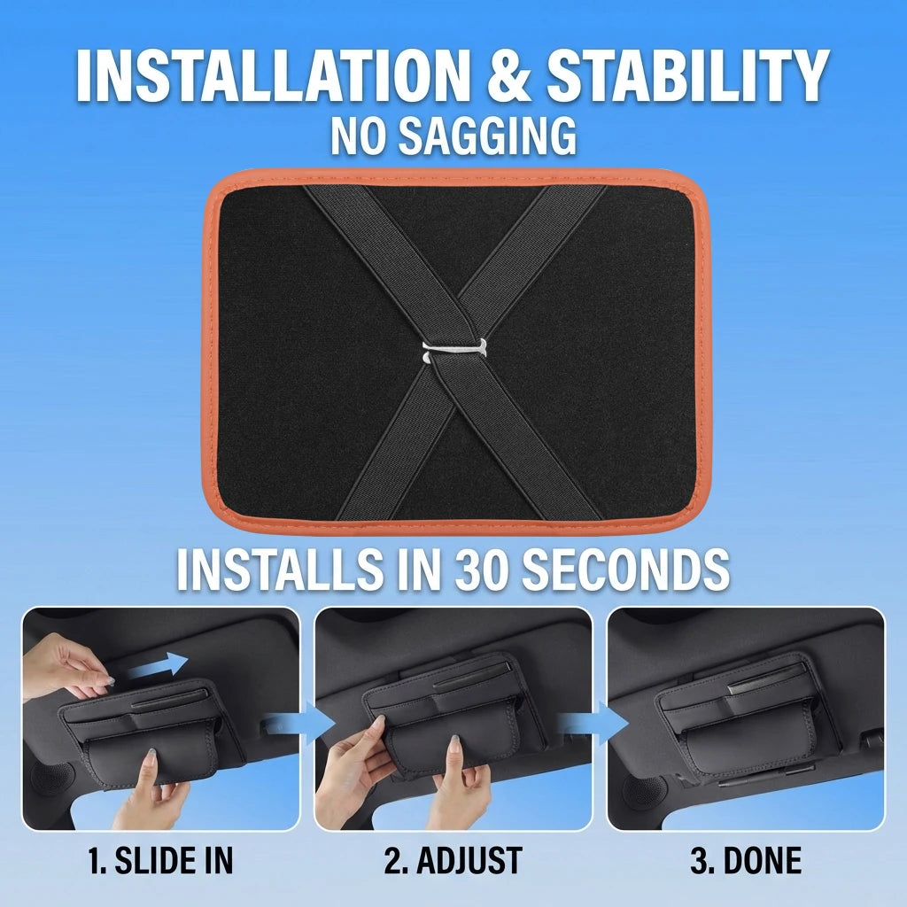 Car Visor Organizer