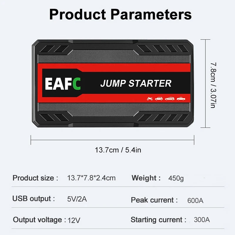 600A Car Jump Starter