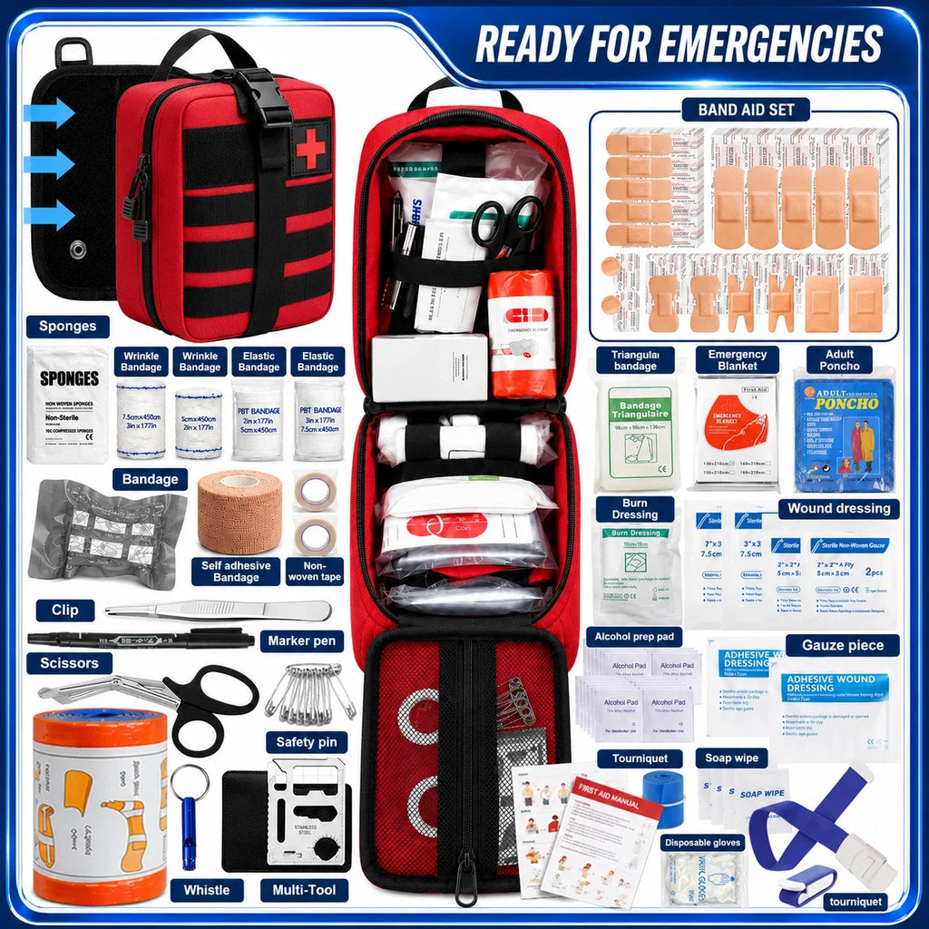 397-Piece Emergency First Aid Kit