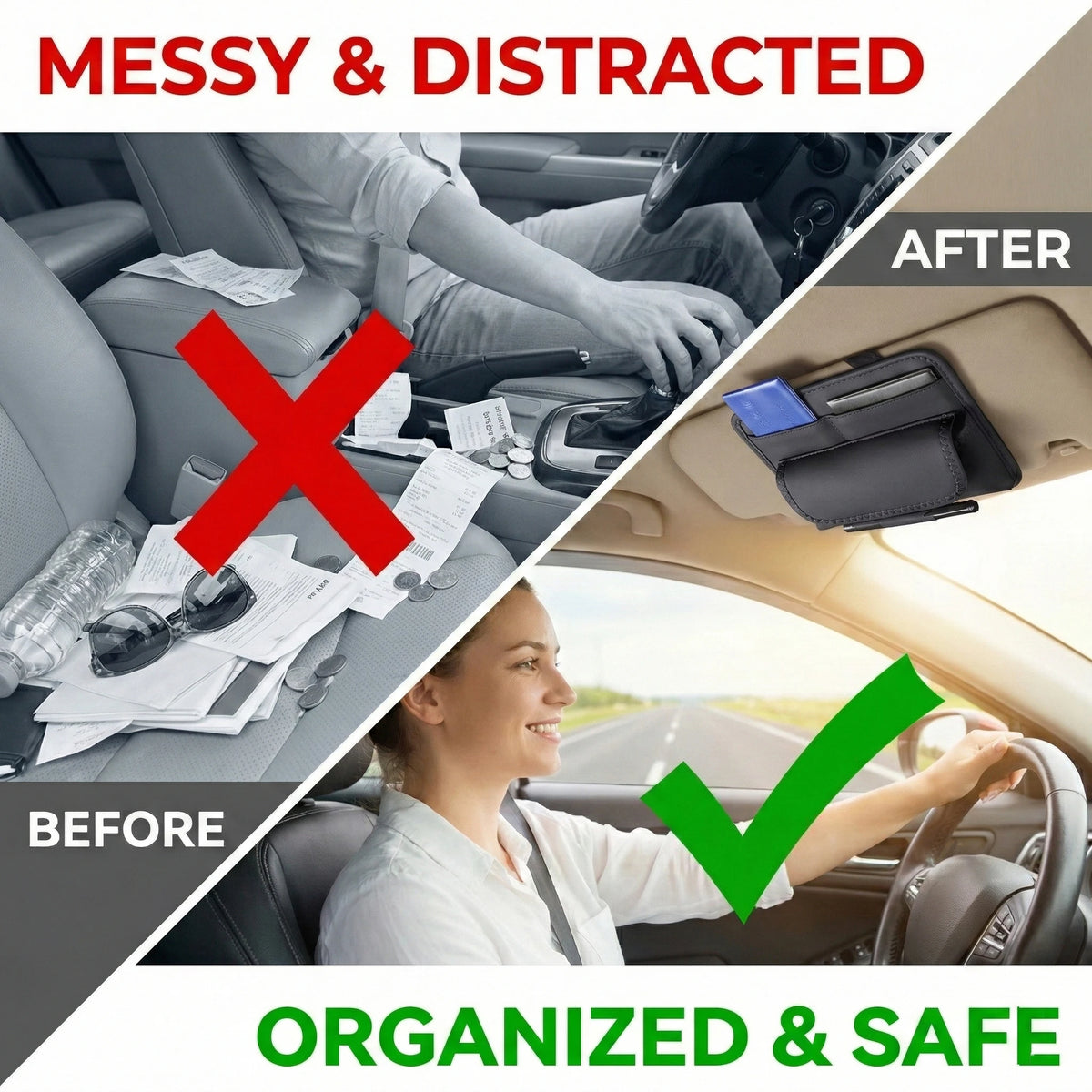 Car Visor Organizer