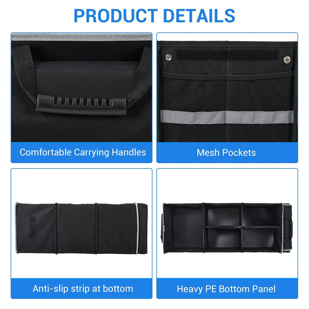Foldable Car Trunk Organizer