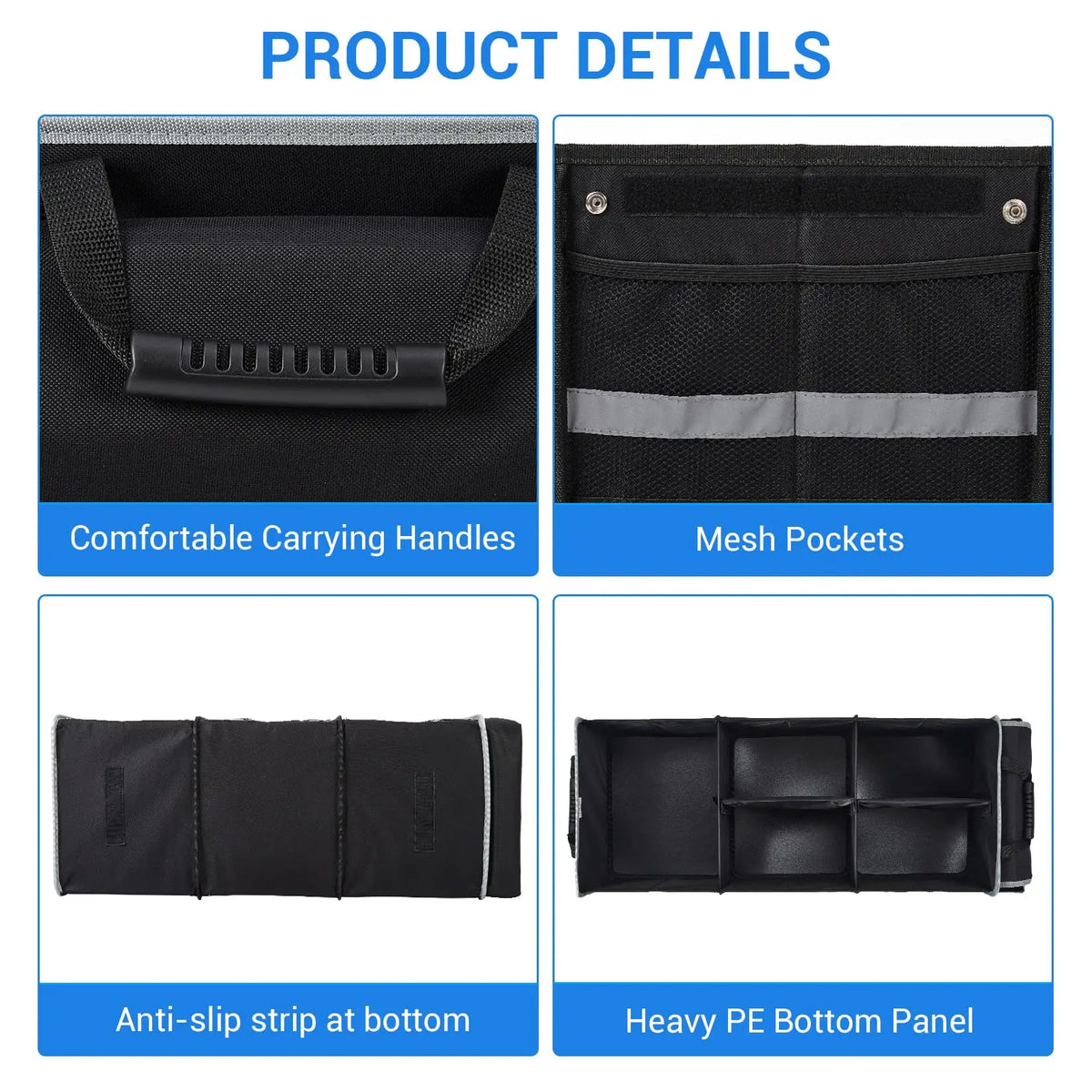 Foldable Car Trunk Organizer