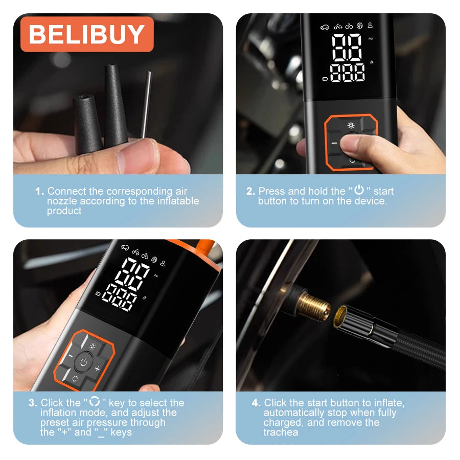 Portable Tire Inflator
