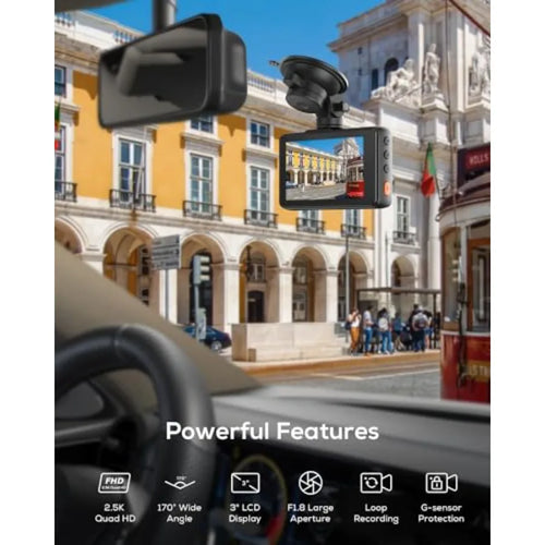 2.5K QHD Dash Cam