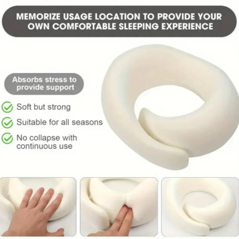 Memory Foam Travel Neck Pillow