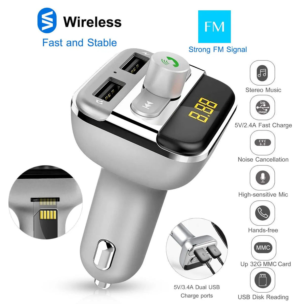 Wireless FM Transmitter