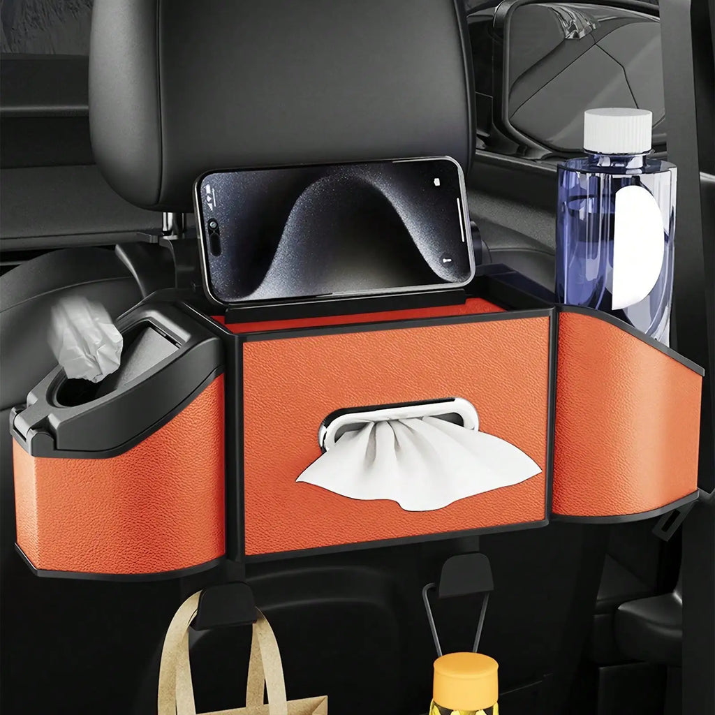 Backseat Storage & Cup Holder