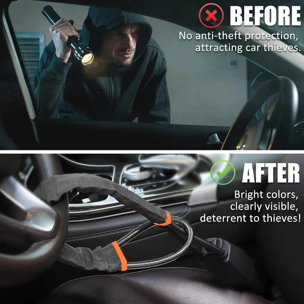 Anti-Theft Steering Wheel Lock