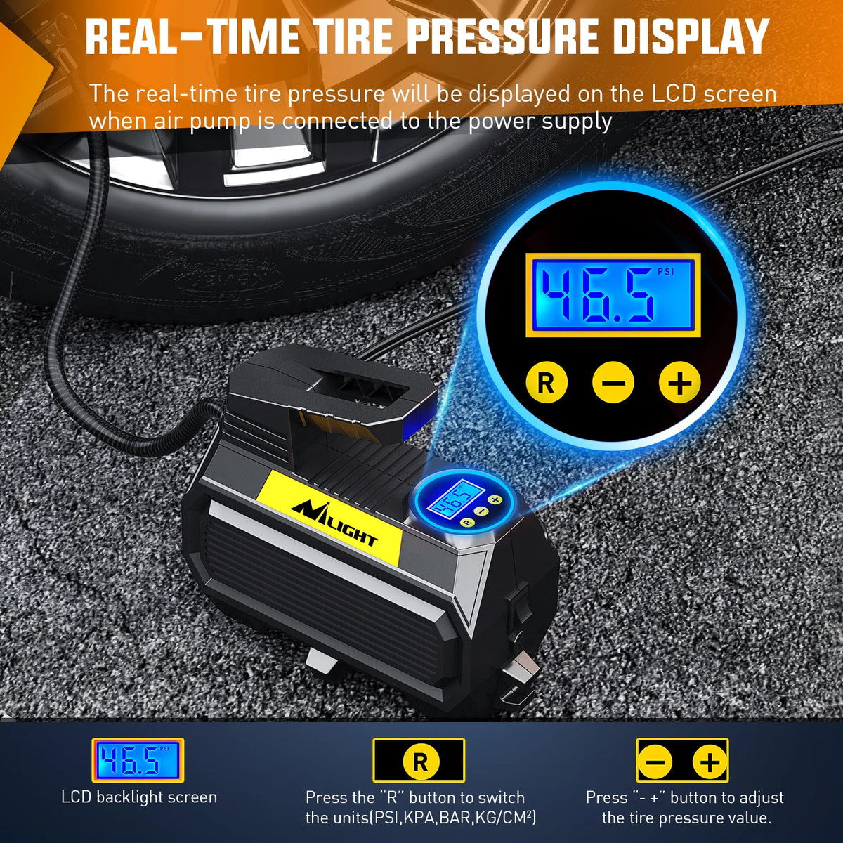 Digital Tire Inflator