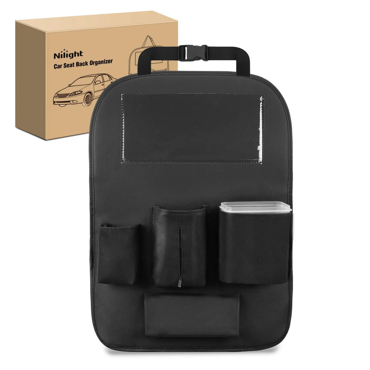 Leather Car Seat Organizer