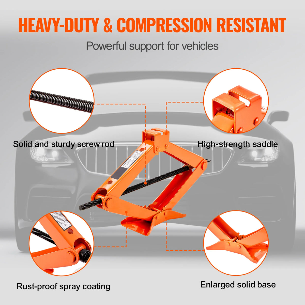 2.5 Ton Scissor Jack