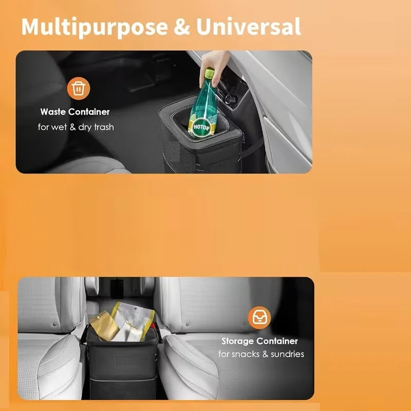 Leak-Proof Car Trash Organizer