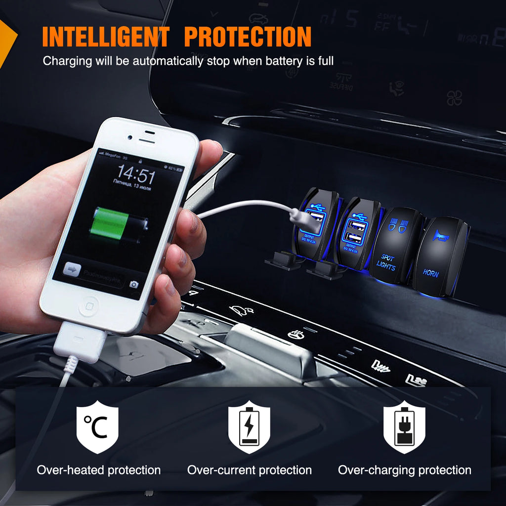 Dual USB Car Charger