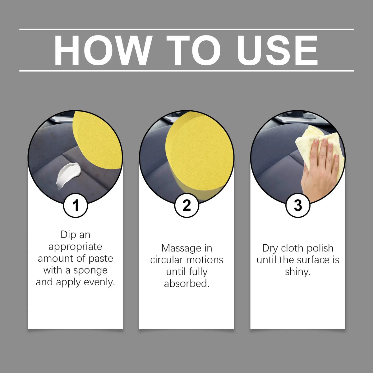 Car Leather Care Cream