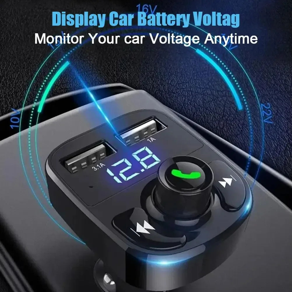 Bluetooth FM Transmitter & Car Charger