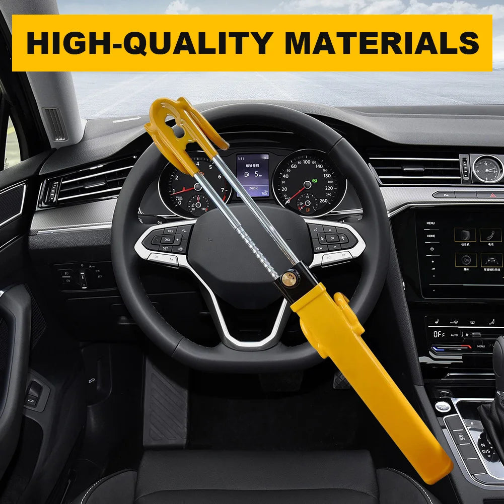 Double Hook Steering Wheel Lock