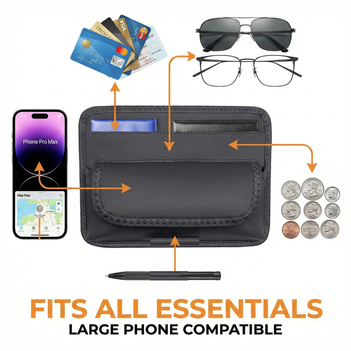 Car Visor Organizer