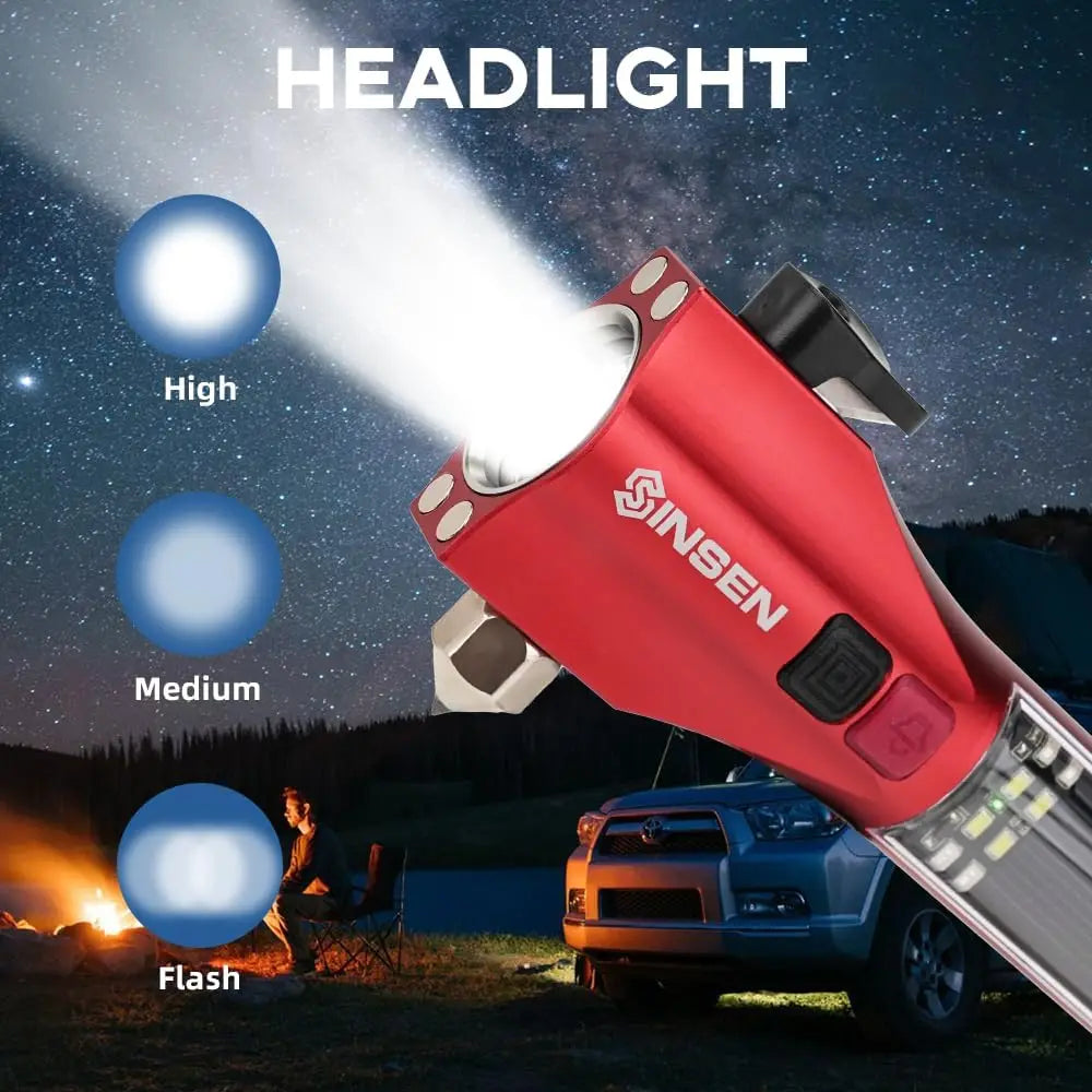 16-in-1 Emergency Safety Flashlight