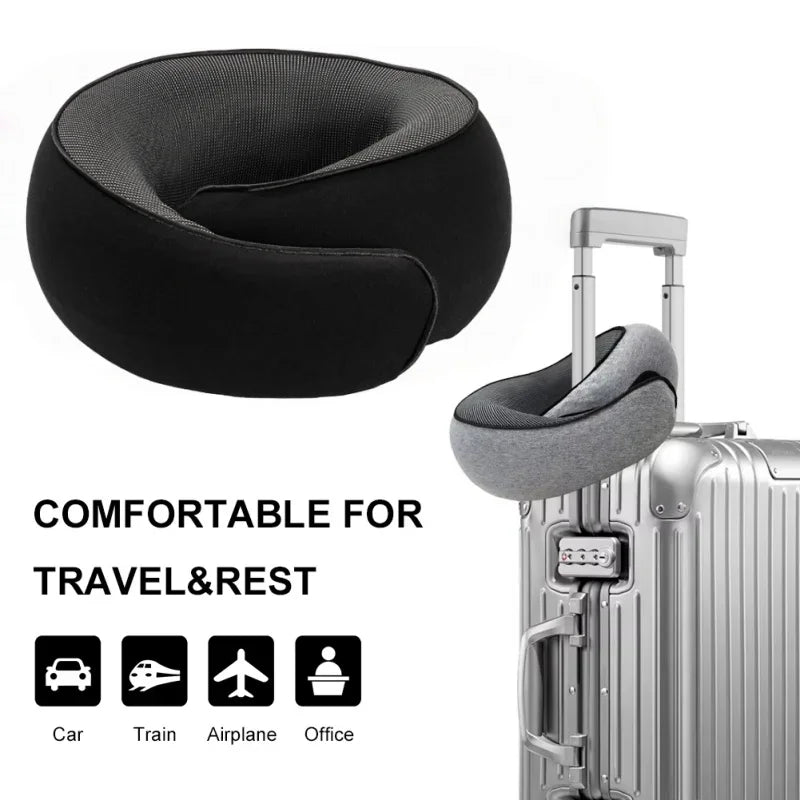 Memory Foam Travel Neck Pillow