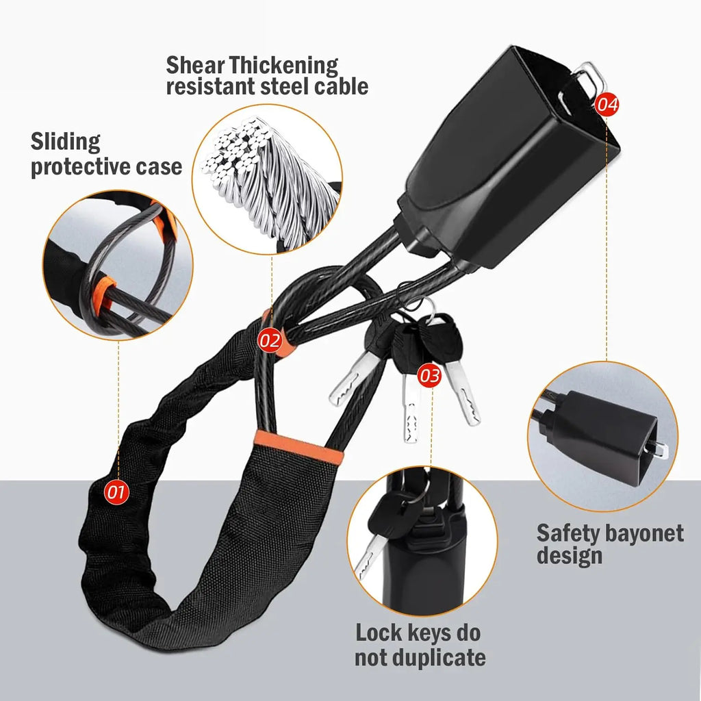 Anti-Theft Steering Wheel Lock