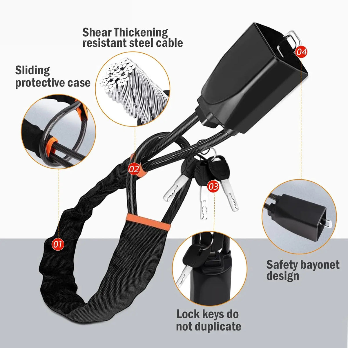 Anti-Theft Steering Wheel Lock