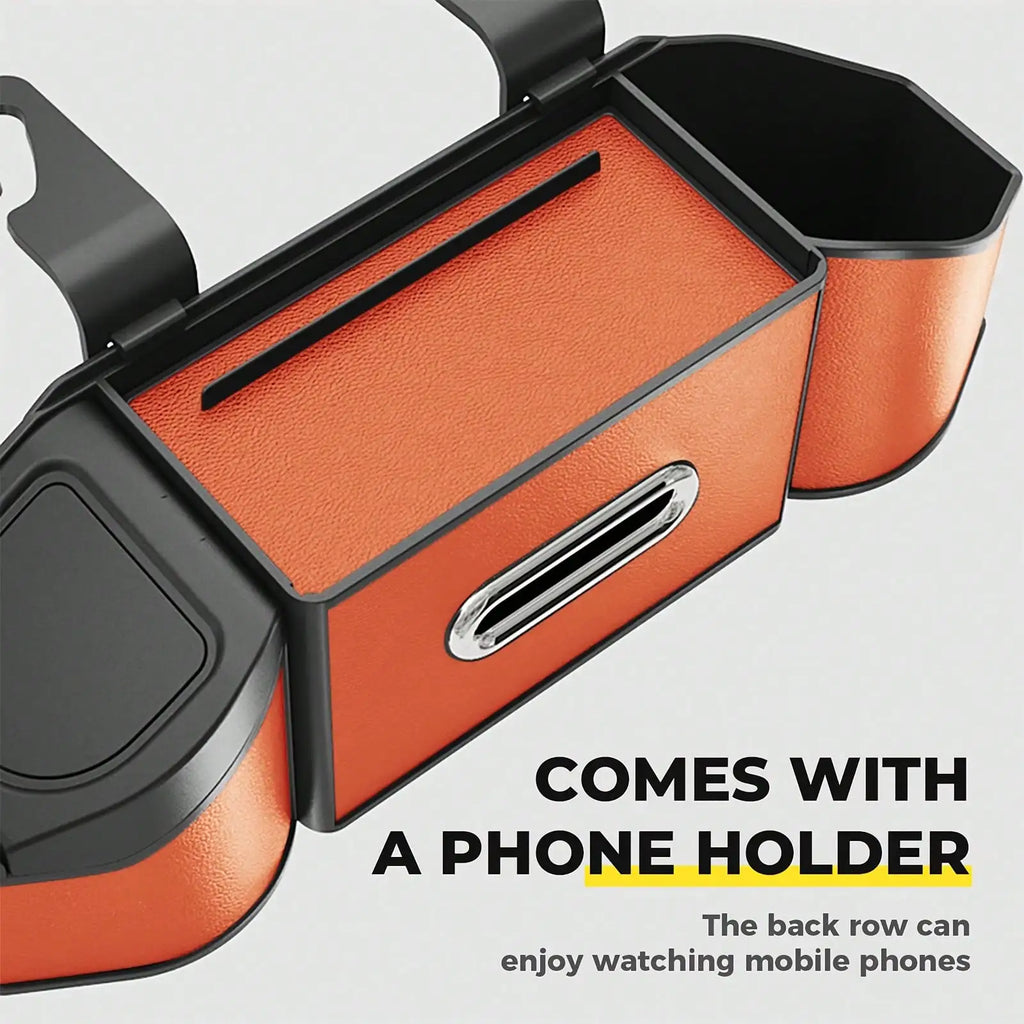 Backseat Storage & Cup Holder
