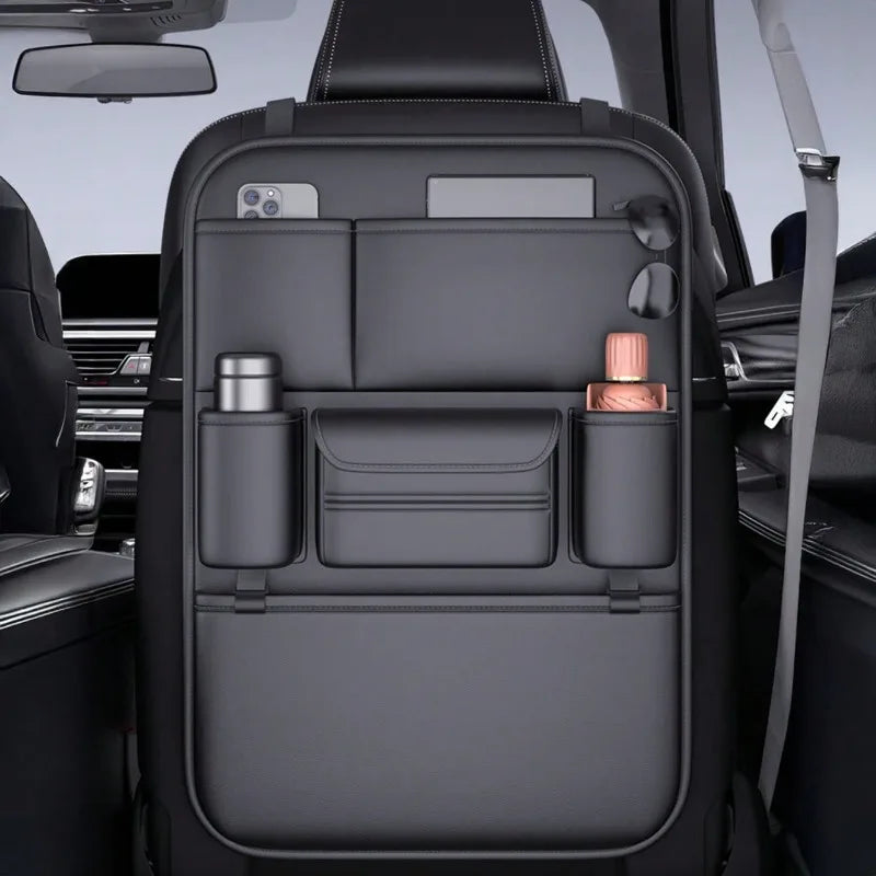 Leather Backseat Organizer