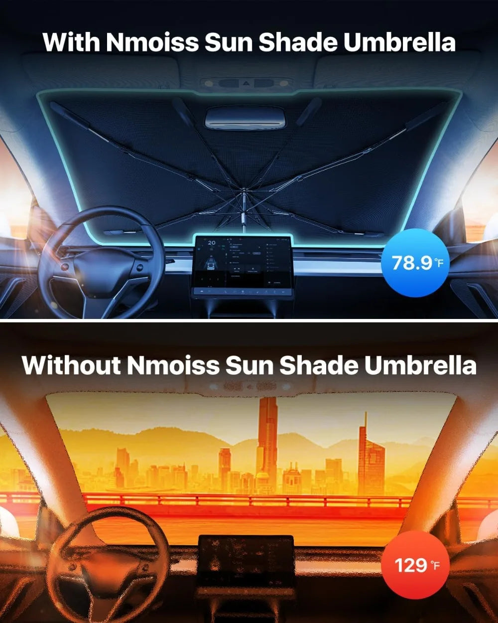Windshield Sun Shade Umbrella