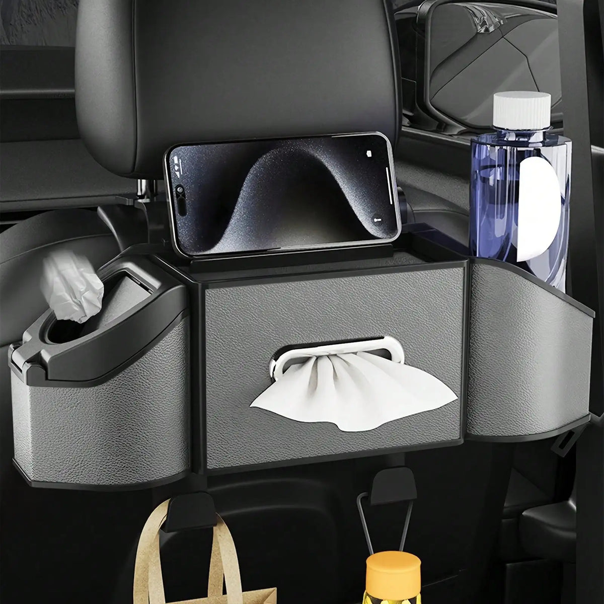 Backseat Storage & Cup Holder