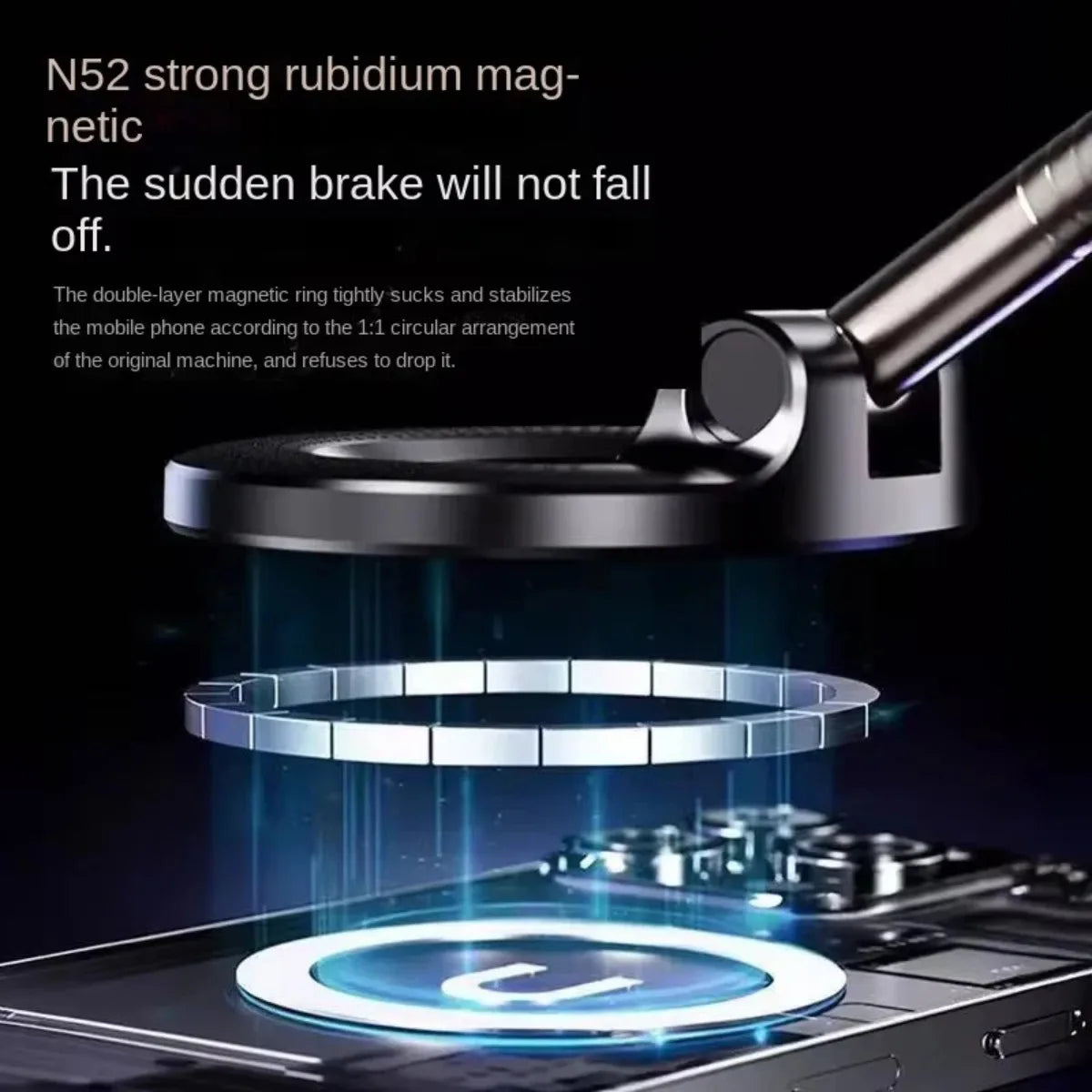 360° Magnetic Car Phone Mount