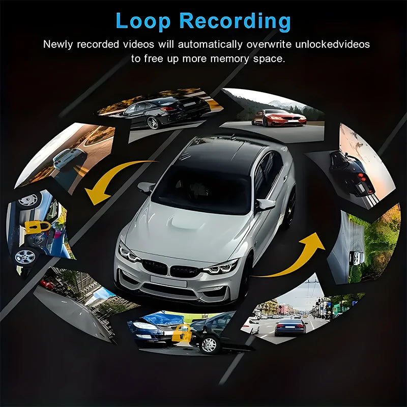 3-Channel 1080P Dash Cam