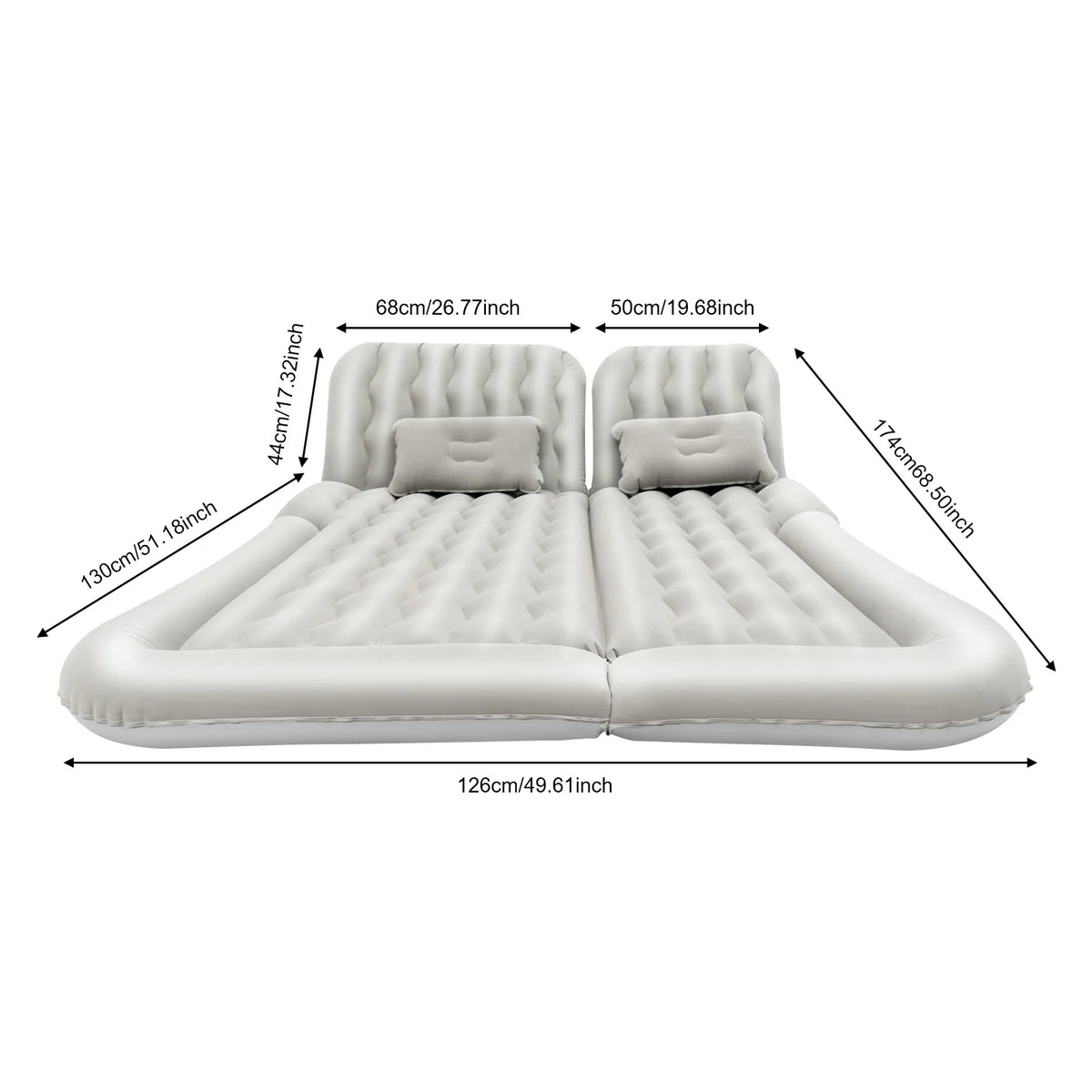 Inflatable Car Backseat Bed